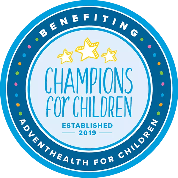 badge for champions for children