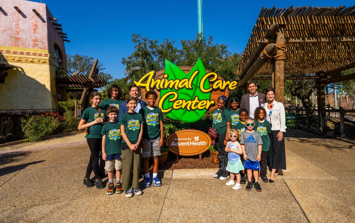 Busch Gardens Tampa Bay and AdventHealth Partnership