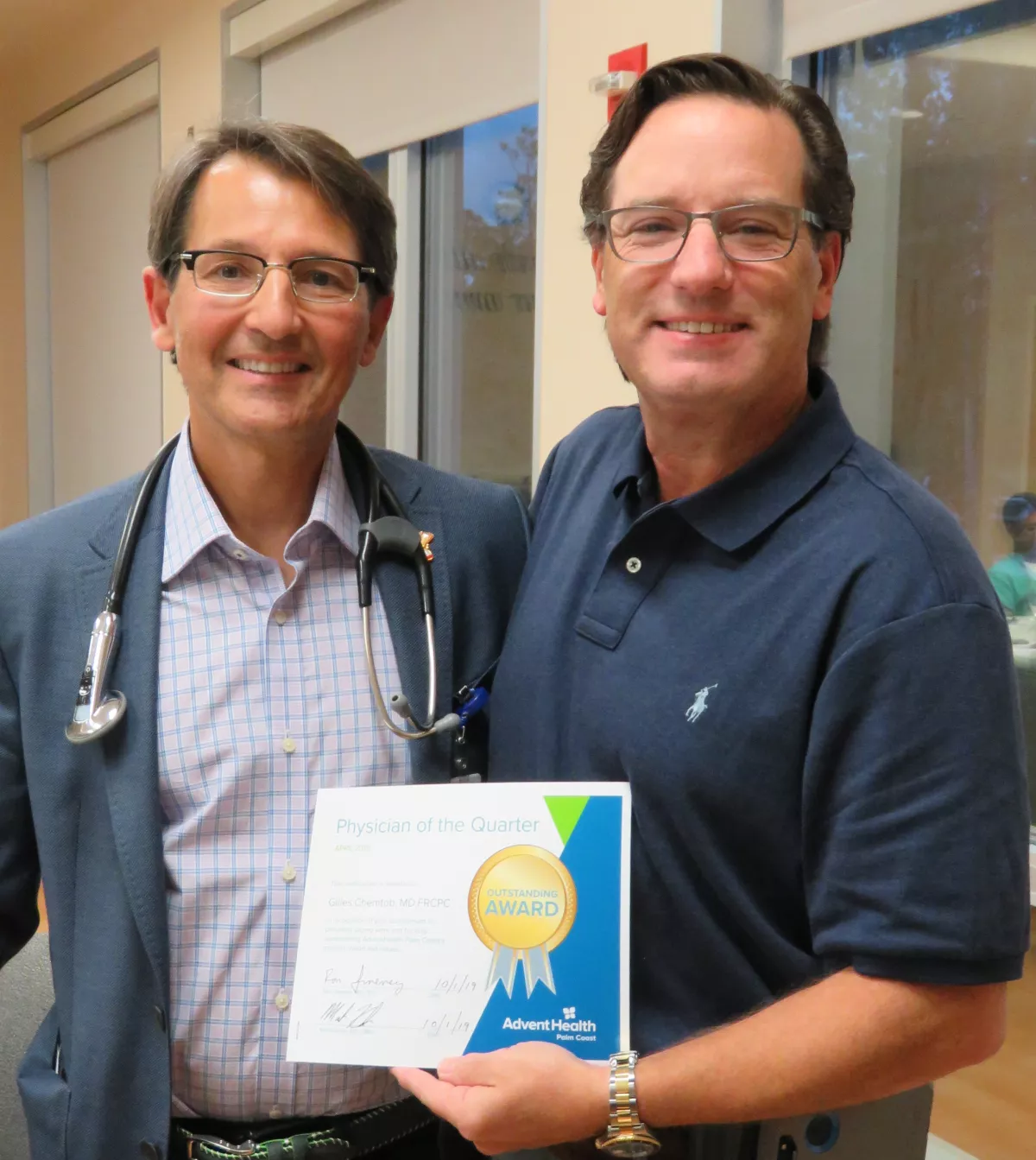 Physician of the Quarter_Dr. Chemtob