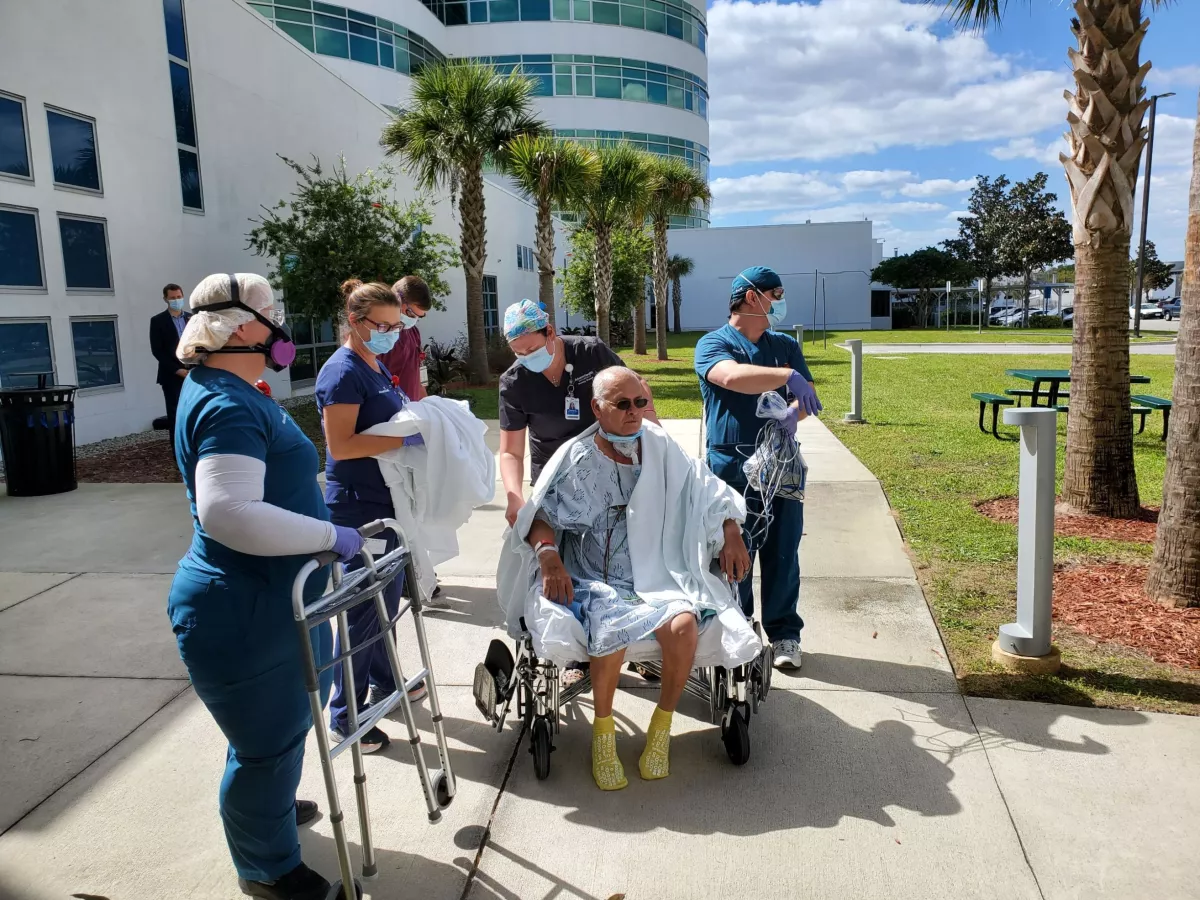 Waterman COVID survivor patient story April 2021