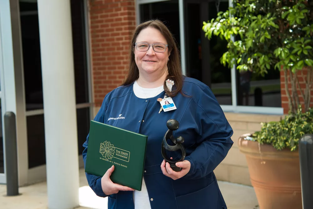 Robin Green RN awarded with DAISY award