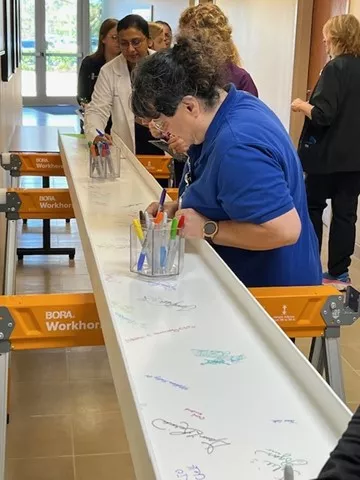  Final steel beam marks key step in  AdventHealth Daytona Beach expansion