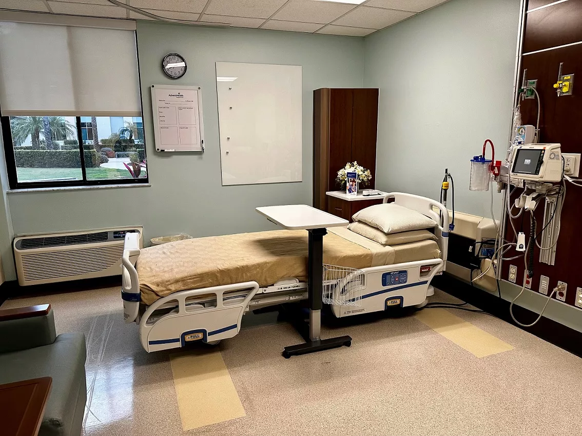 AdventHealth Hospice Care Inpatient Unit at AdventHealth Kissimmee.