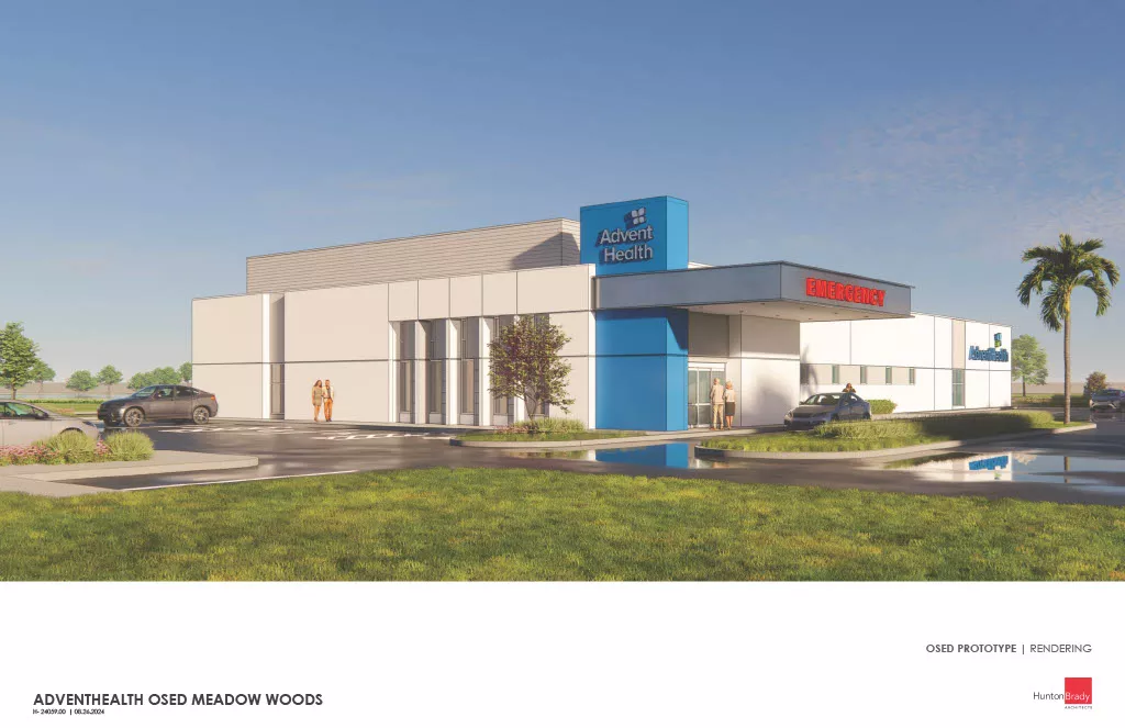 AdventHealth Meadow Woods ER rendering