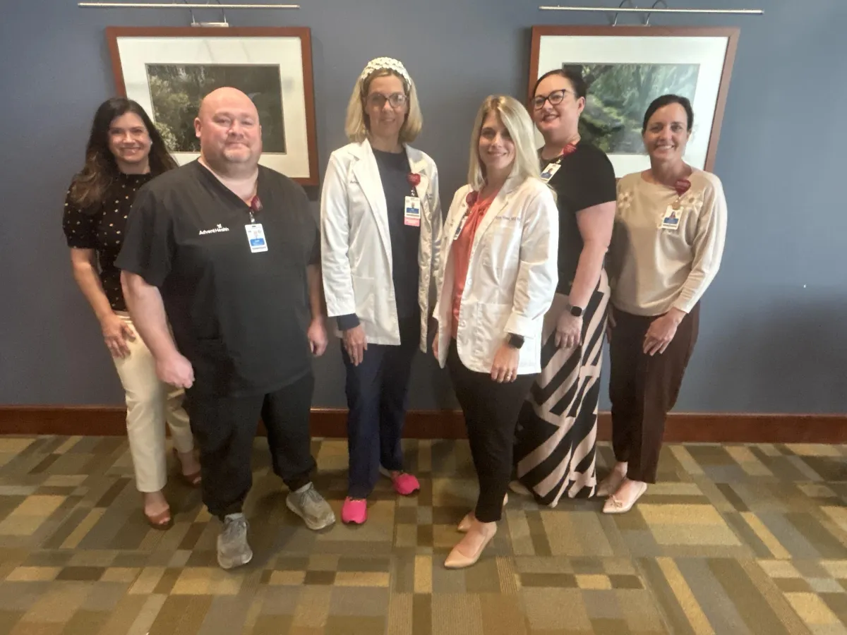 AdventHealth Waterman team members support the fight against diabetes. 