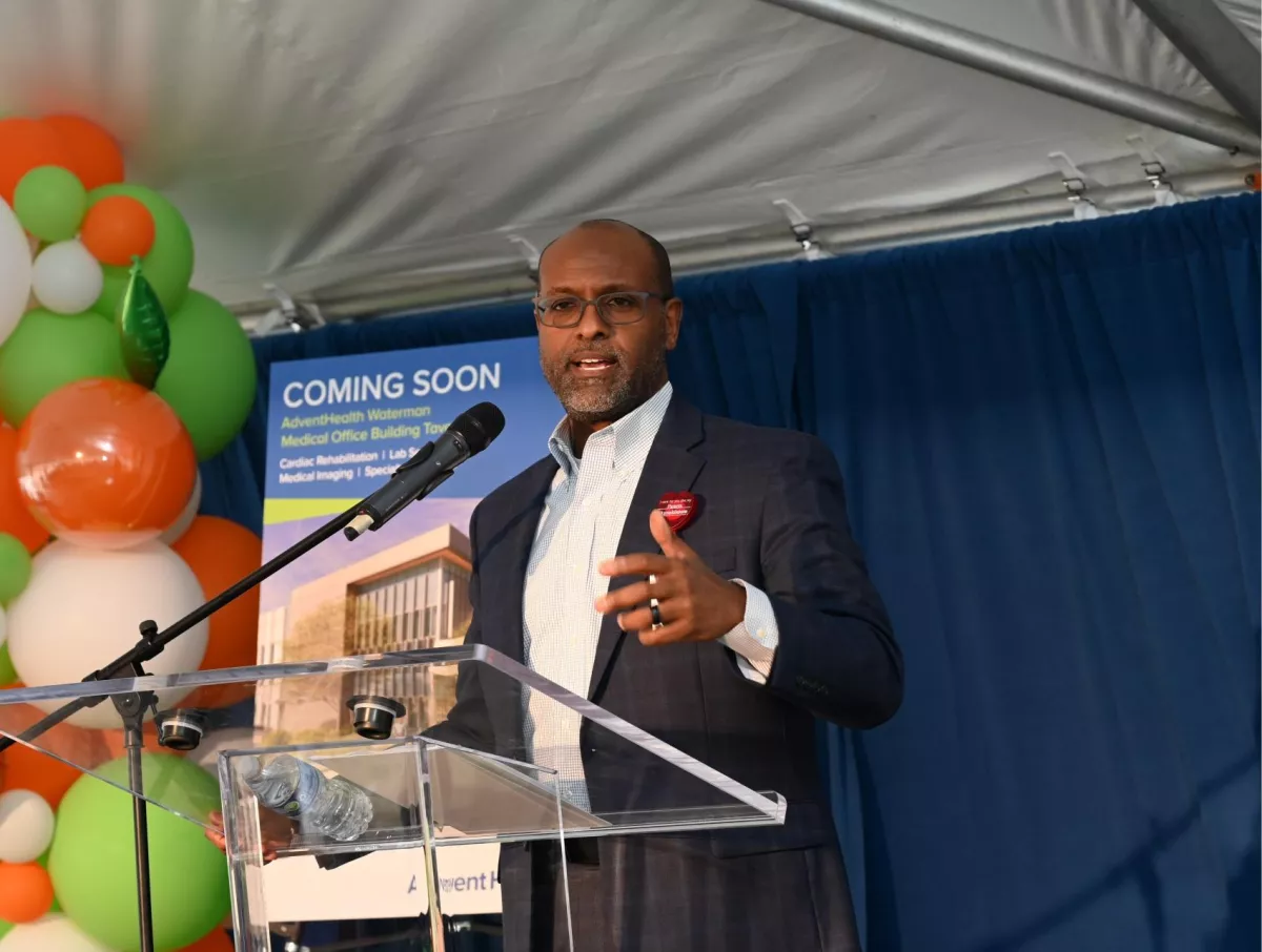 Abel Biri, AdventHealth Waterman President and CEO