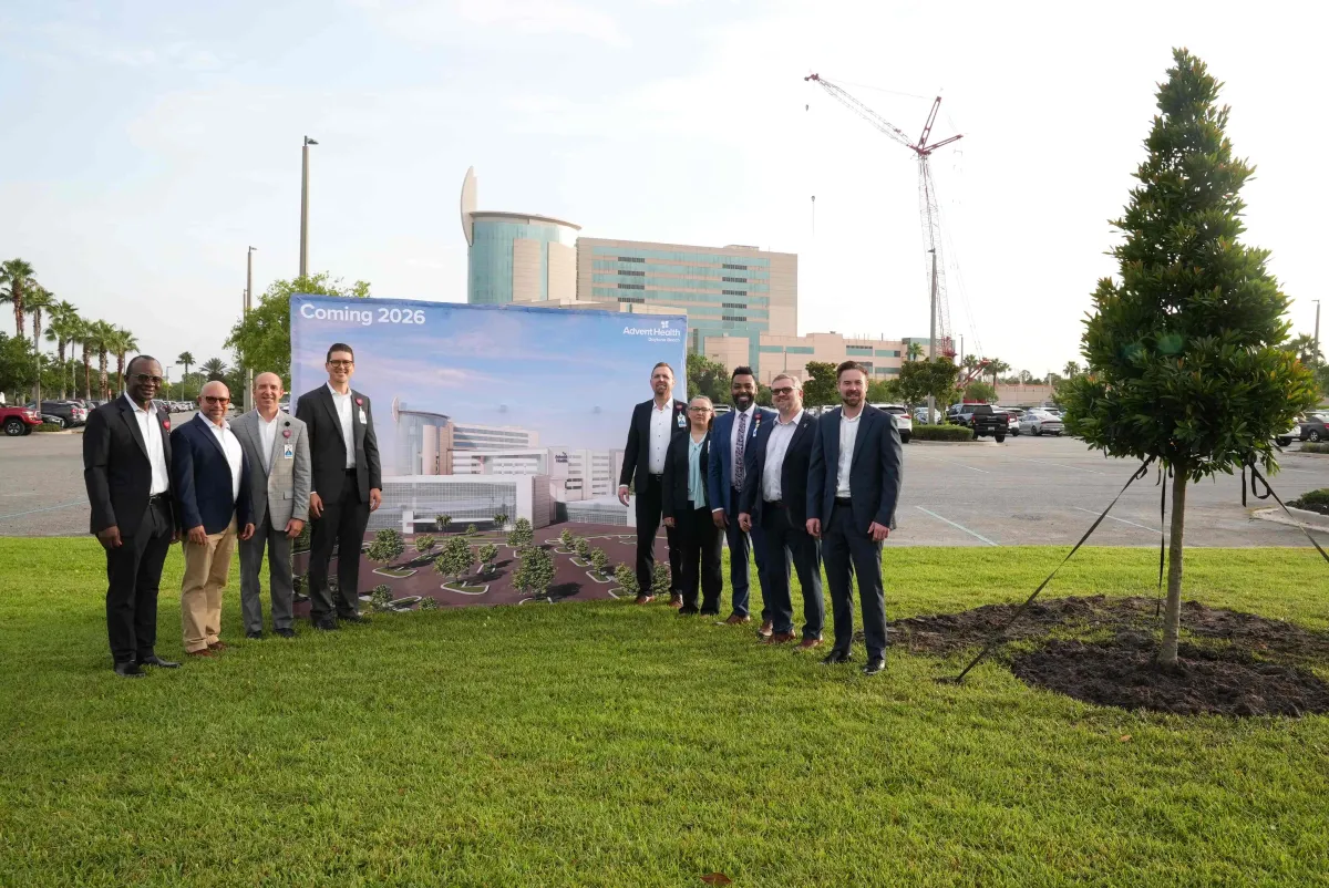AdventHealth Daytona Beach kicks off construction project.