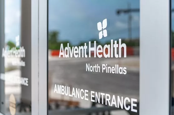 AdventHealth North Pinellas ER entrance 
