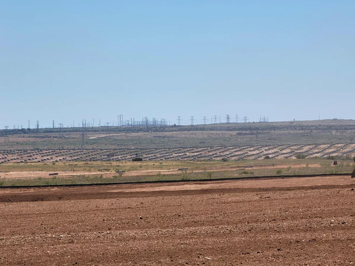 3,000-acre solar site in West Texas