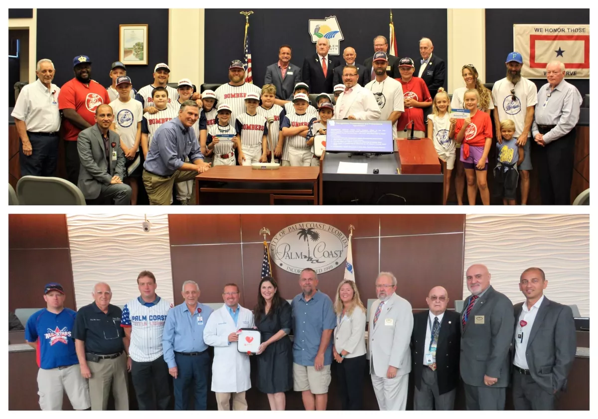 AdventHealth Palm Coast Foundation AED Donation