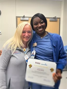 Crystal Wilson, Hinsdale: June 2023 Sunflower Award Recipient