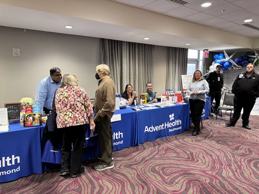 Participants at the 2024 Health Expo
