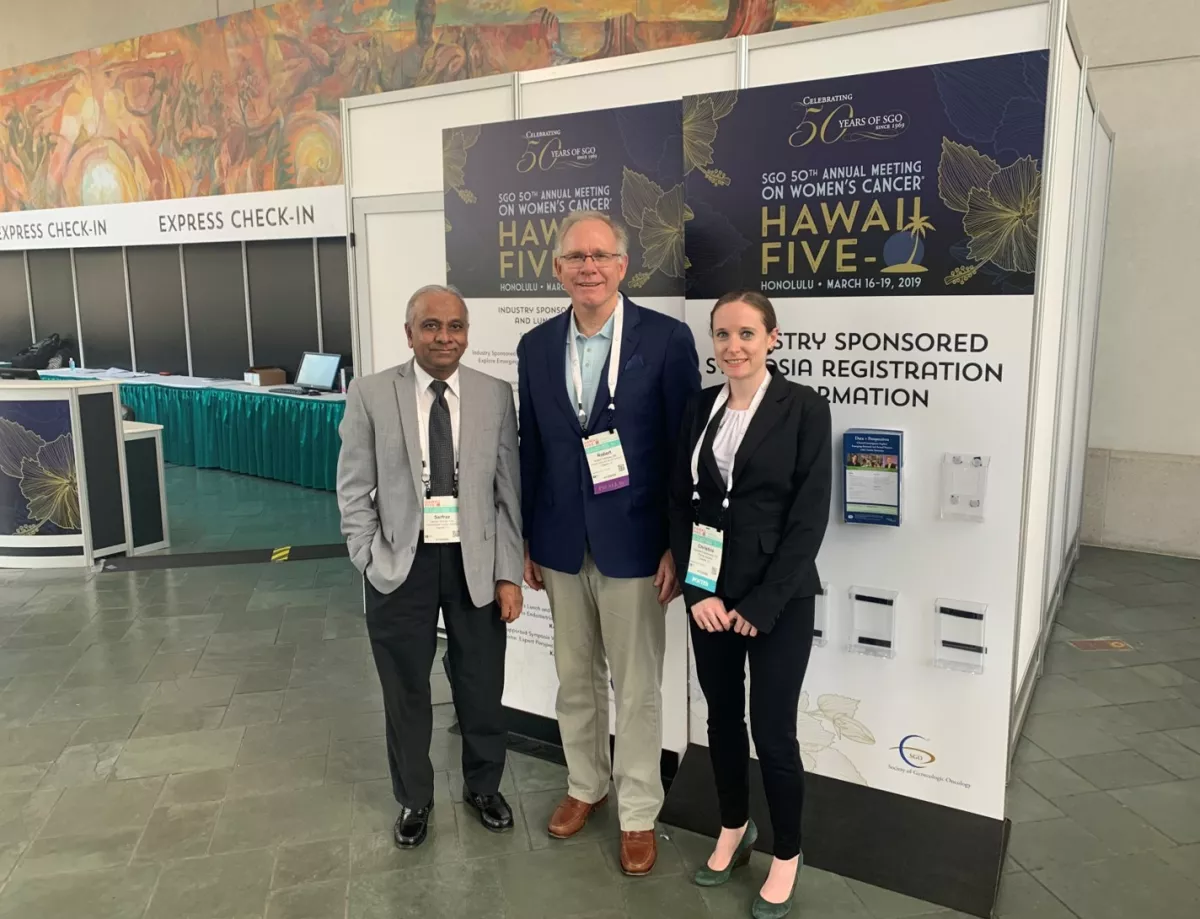 AdventHealth staff at Gynecologic Oncology Annual Meeting