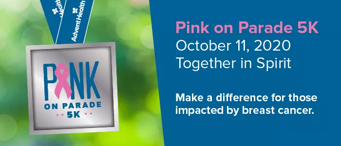 adventhealth foundation, pink on parade 5k