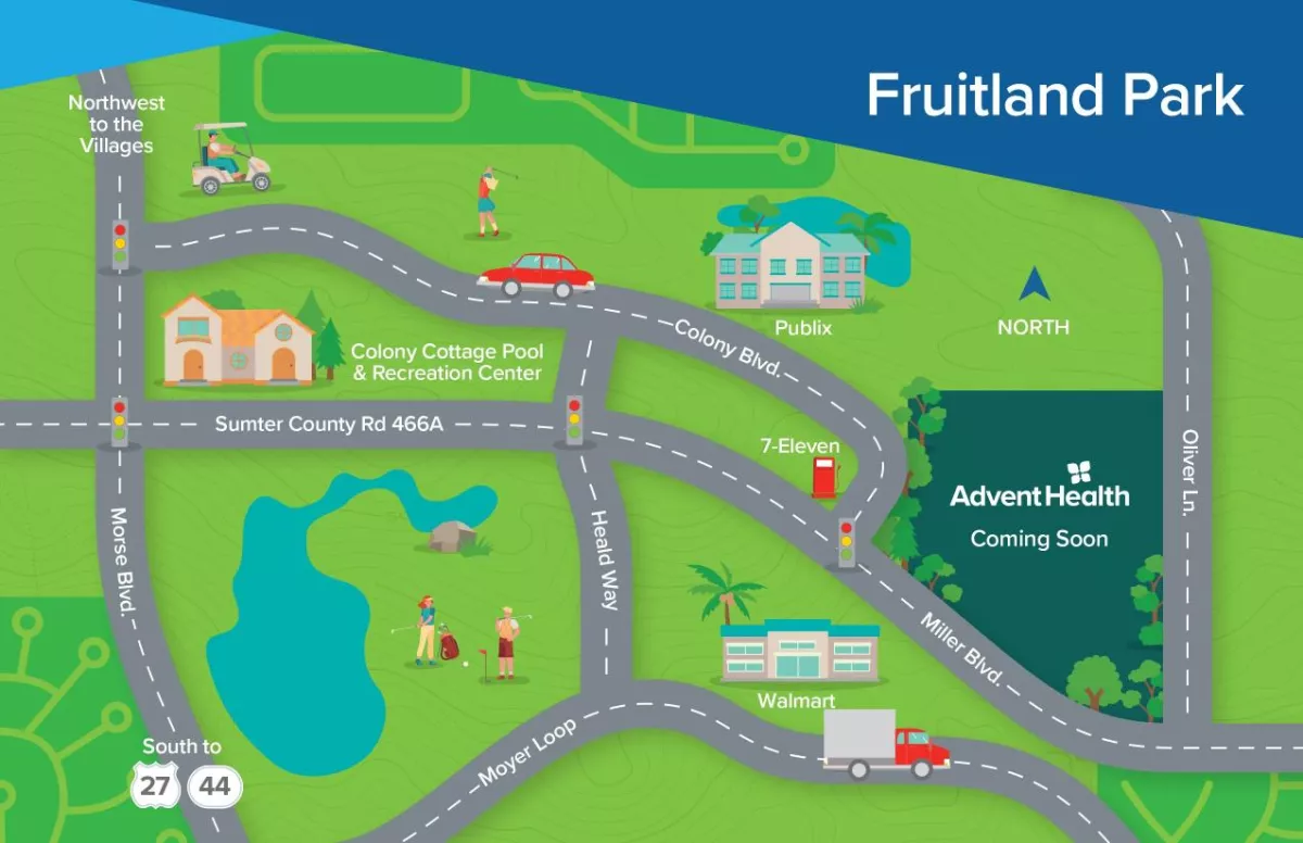 Fruitland Park Map