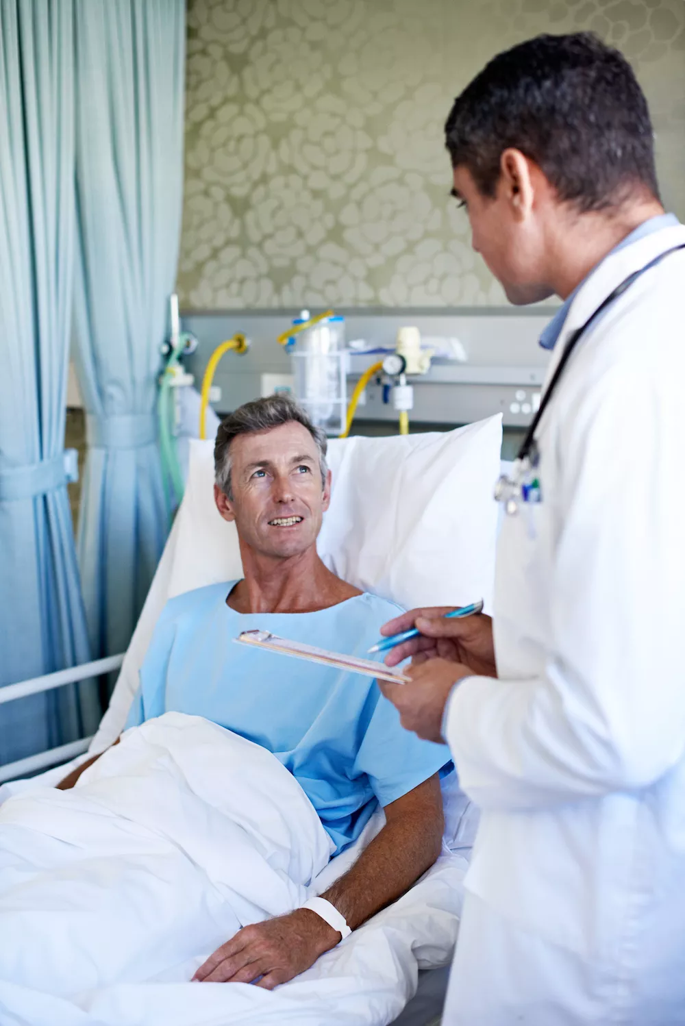 man is treated for sepsis