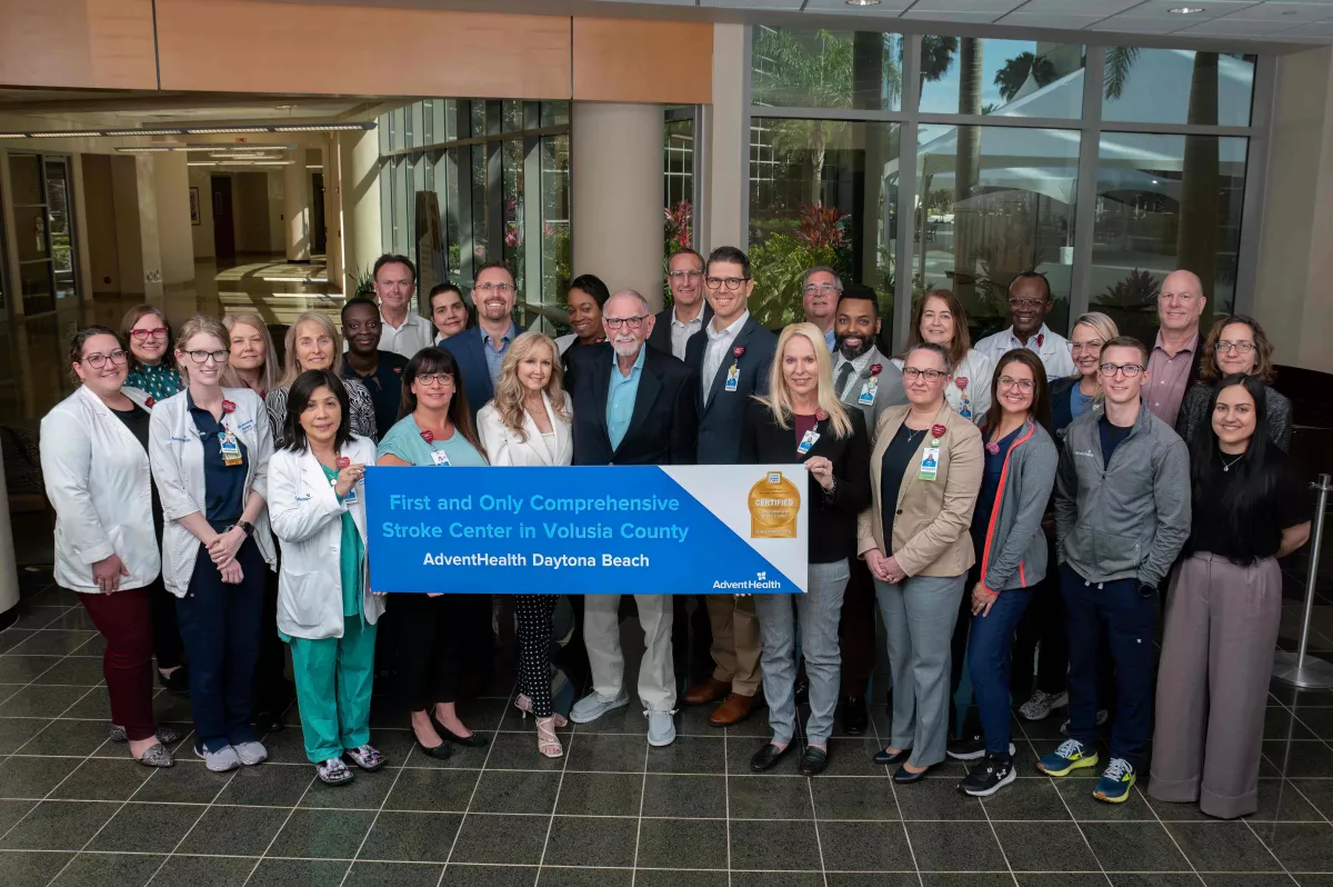 AdventHealth Daytona Beach receives Comprehensive Stroke Center Certification from DNV