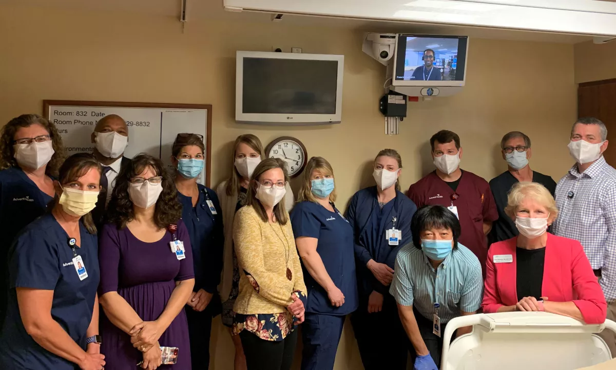 Tele-ICU launch group photo