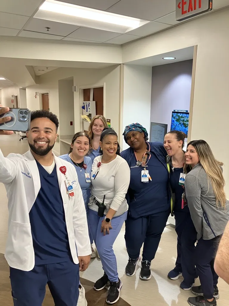 Brandon Shadeed with team