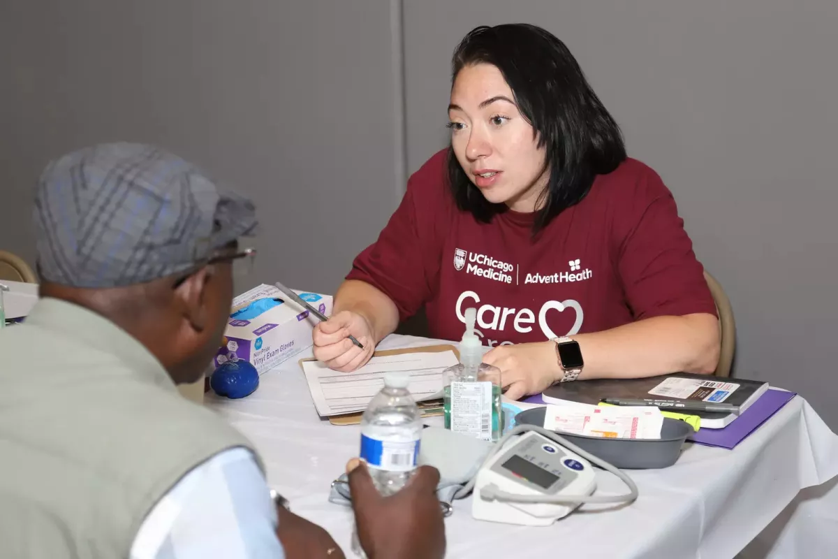 The UChicago Medicine AdventHealth free medical clinics provide an additional opportunity for hundreds of team members to experience AdventHealth's mission in action.