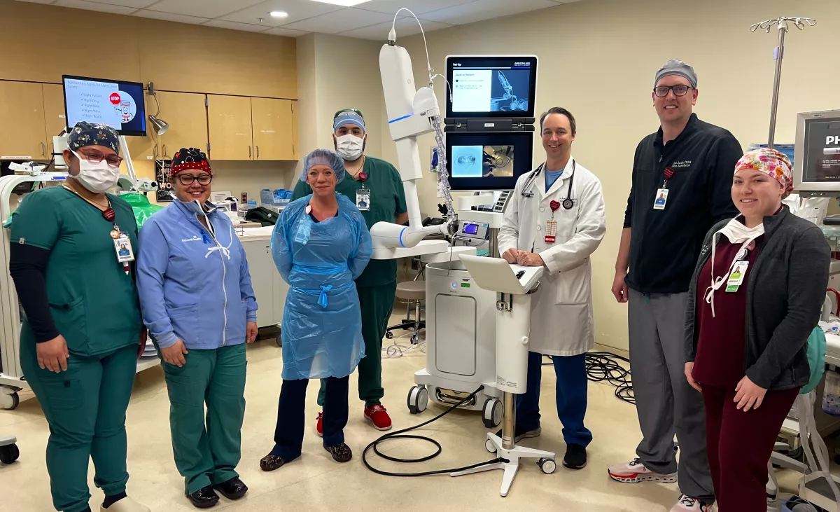 AdventHealth Waterman now performs robotic-assisted procedure for early lung cancer detection