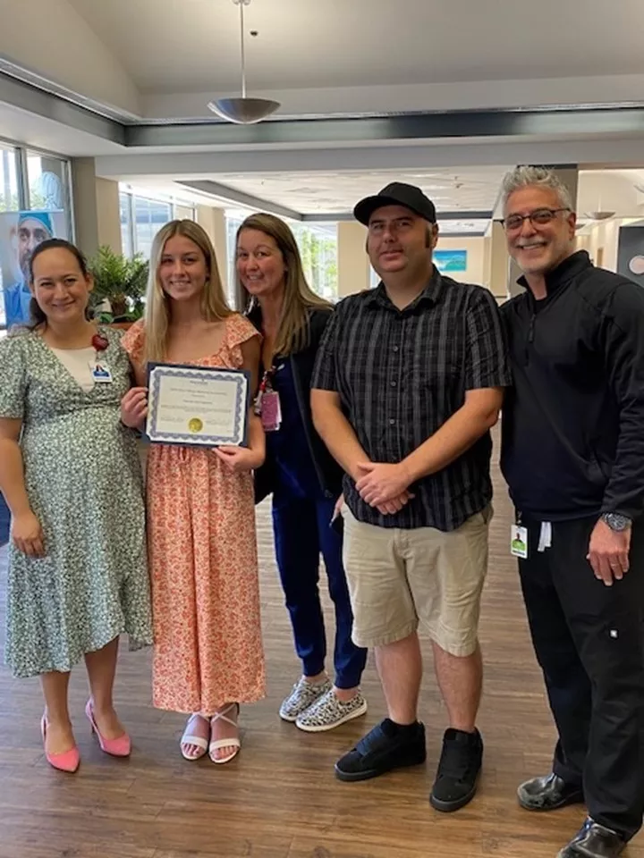 Kearstie Hayward is an 18-year-old Florida native with the determination and caring nature to become an outstanding health care professional. Kearstie is currently enrolled at New Smyrna Beach High School where she has earned a 3.84 weighted GPA and is ranked 155/460 in her class. 