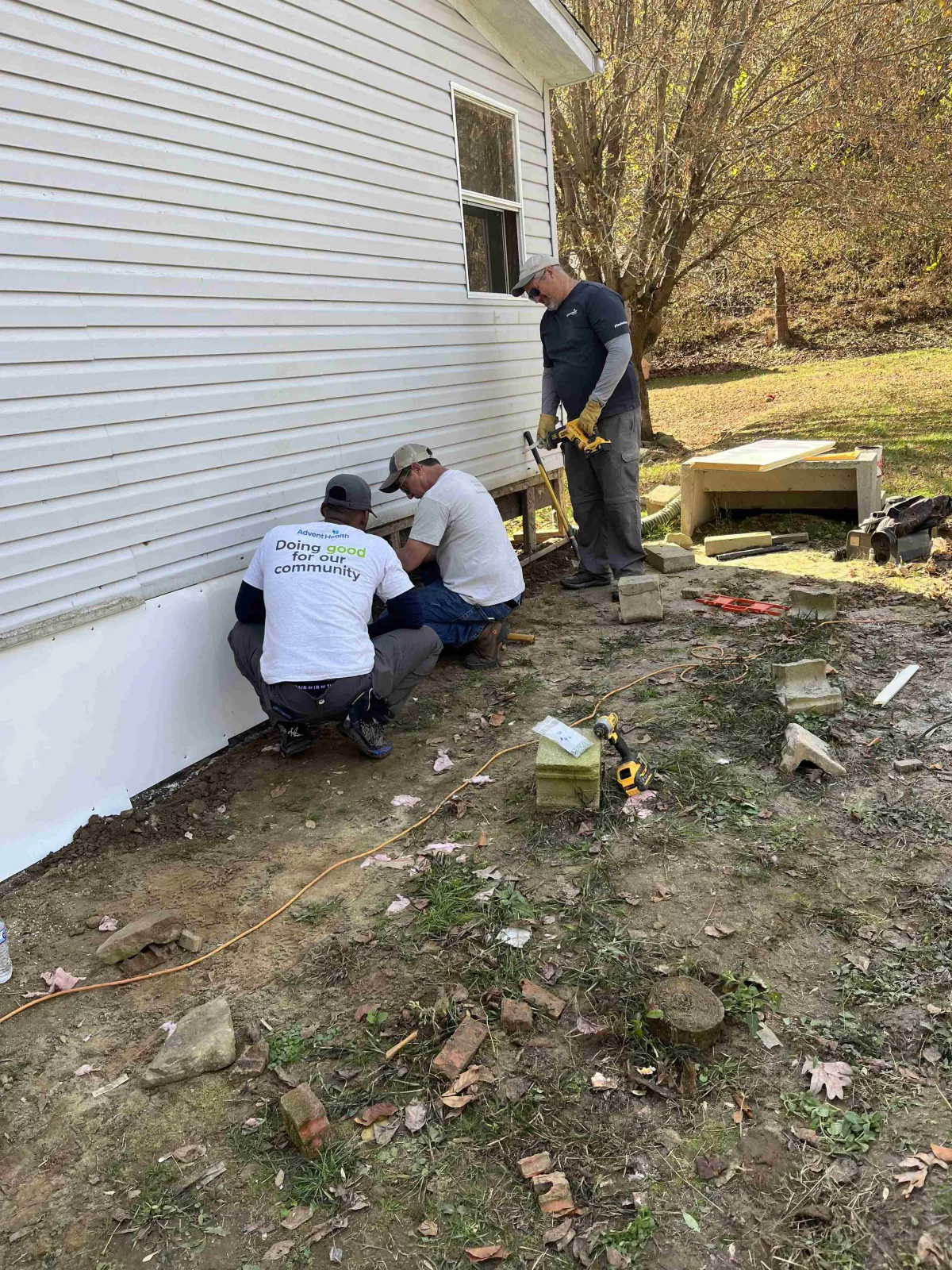 AdventHealth team members rush to the aid of others in 2022.