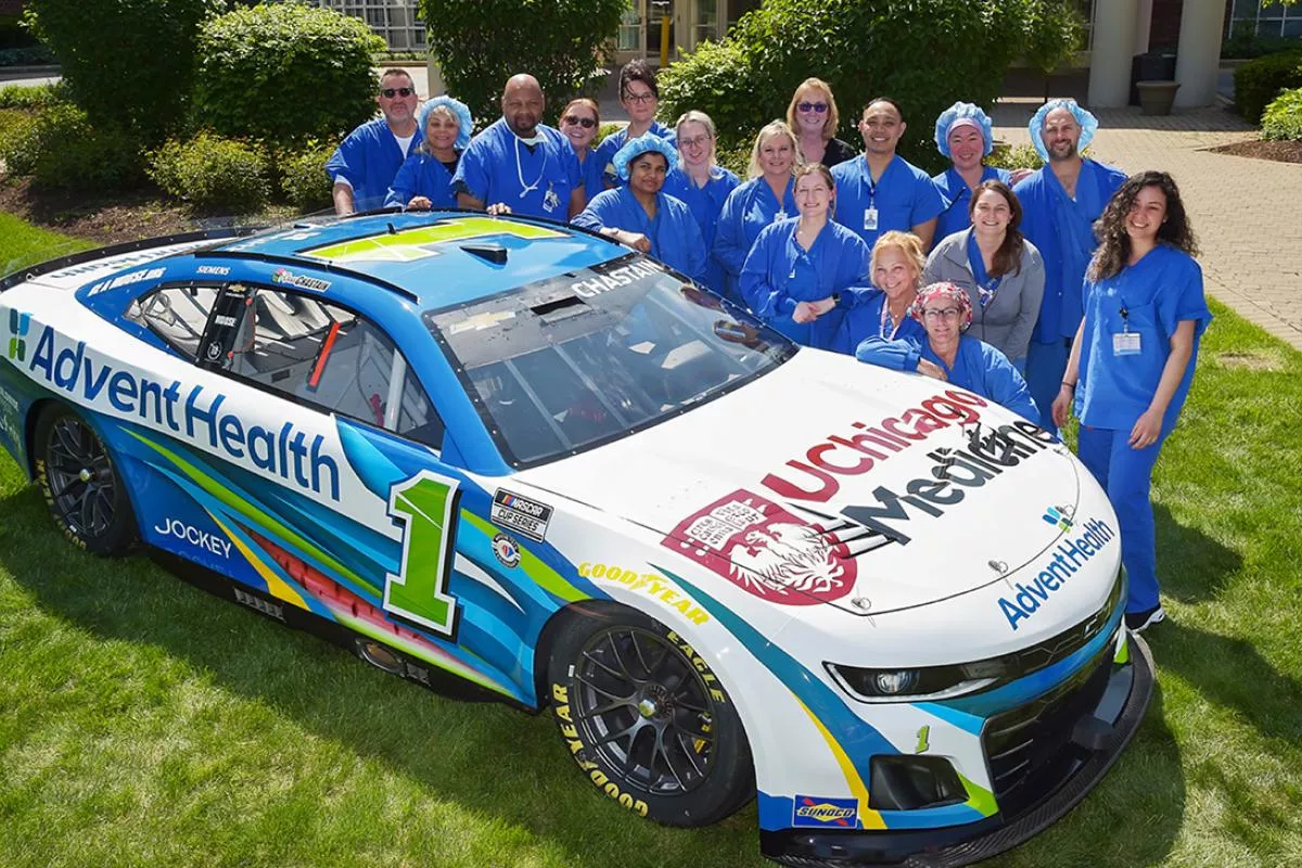 UChicago Medicine AdventHealth Named Official Health Care Partner of NASCAR Chicago Street Race Weekend