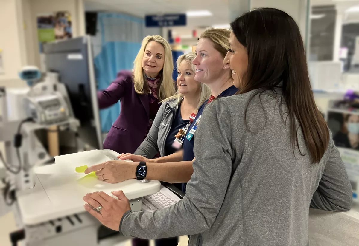 New Smyrna Beach nurses have a strong culture of teamwork and collaboration, which contributed to their receiving the Pathway to Excellence designation.
