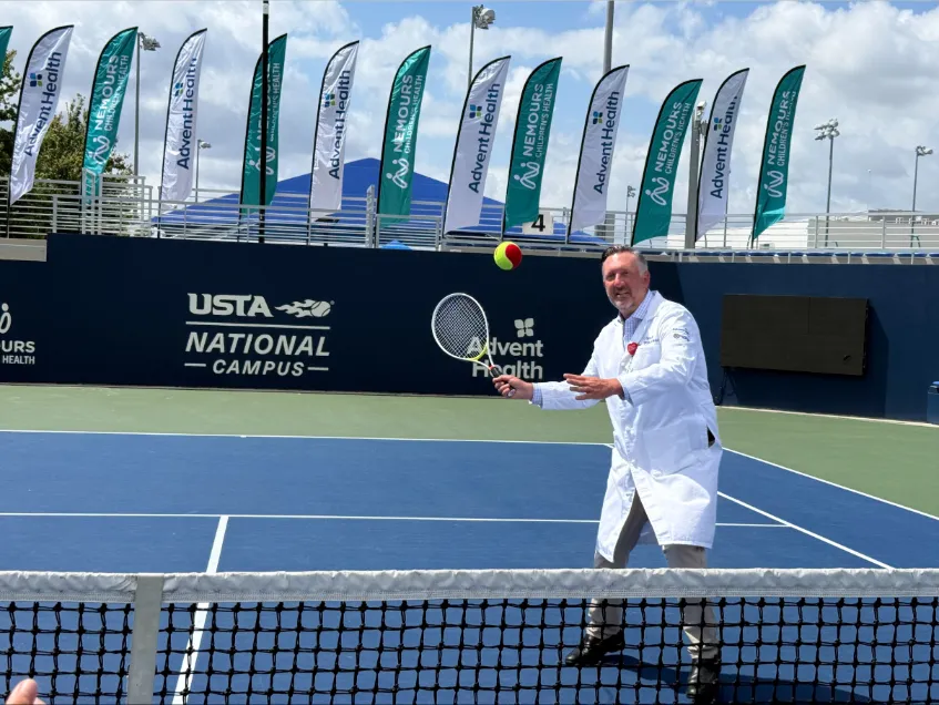 AdventHealth named official medical services provider for USTA National Campus