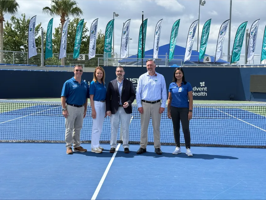 AdventHealth named official medical services provider for USTA National Campus