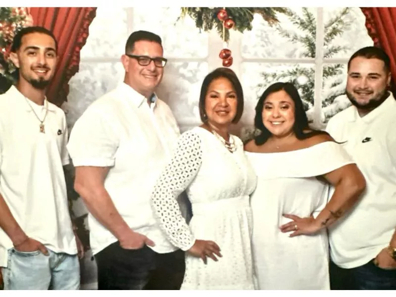 Reena Caprario enjoys a cruise vacation with her family post heart attack.