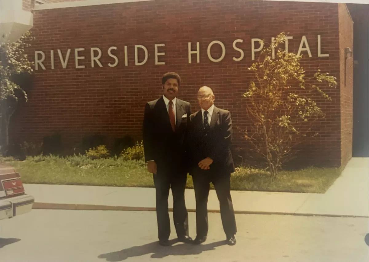 Womack "Mack" Rucker as the president of the Riverside Adventist Hospital, 1981-1983