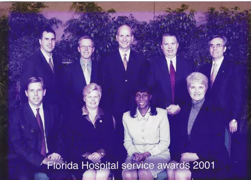 Florida Hospital Service Awards 2001