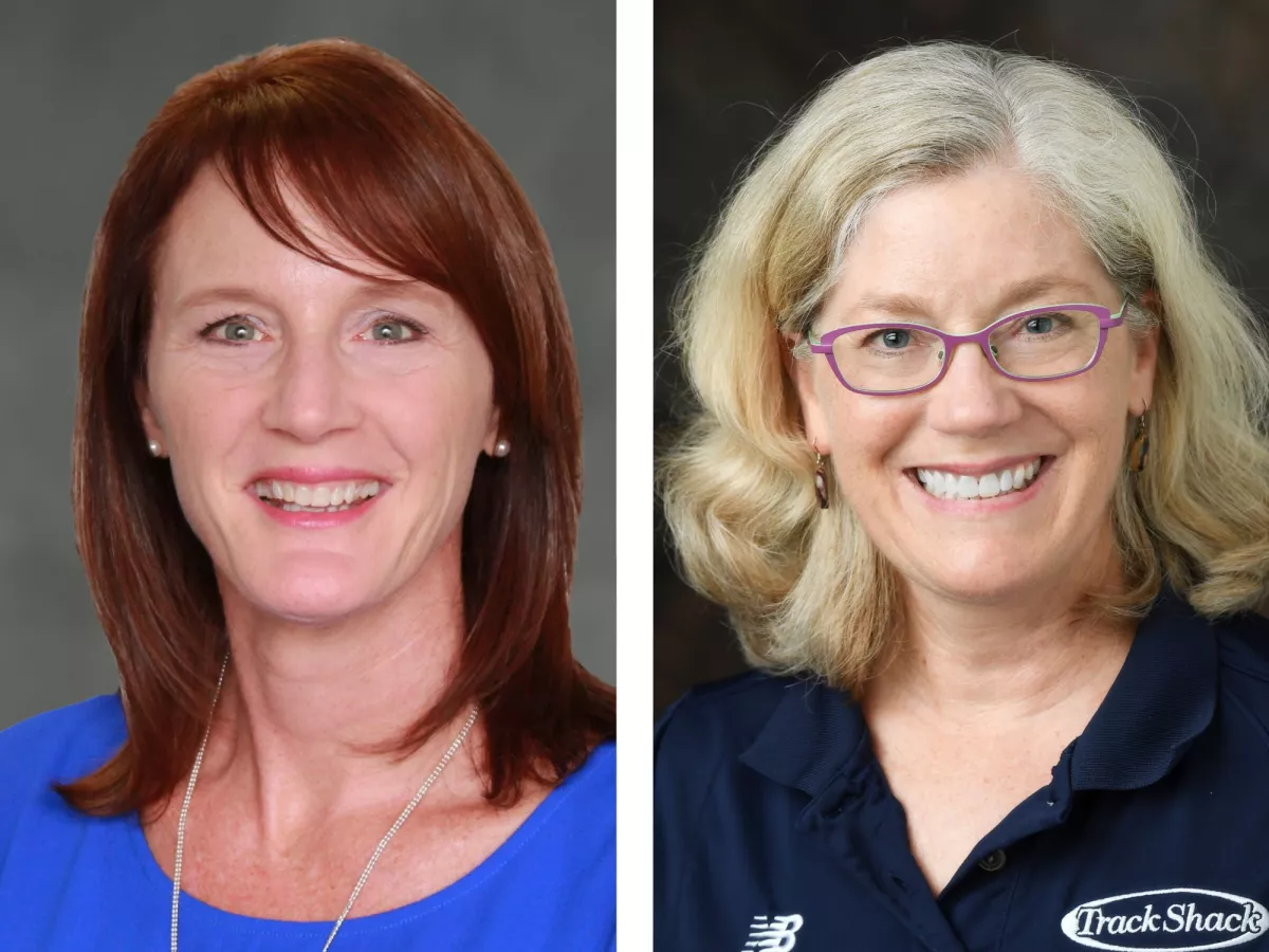 Julie Sexton and Betsy Hughes side by side headshots