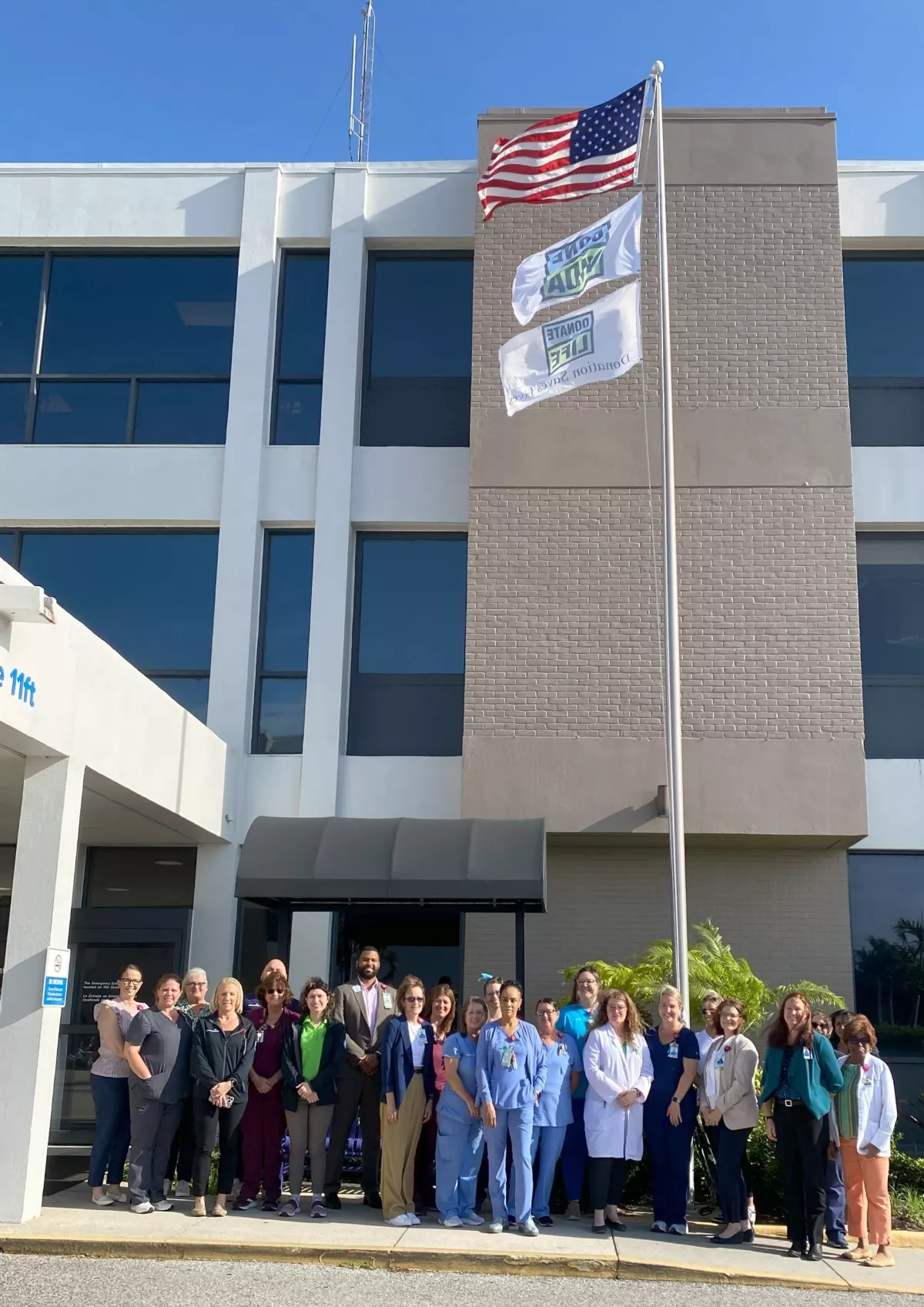 LifeLink of Florida said AdventHealth Lake Wales had two donors save five lives and AdventHealth Heart of Florida had three donors save five lives in 2024