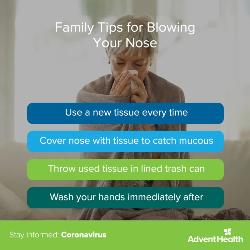 Family Tips for Blowing Your Nose