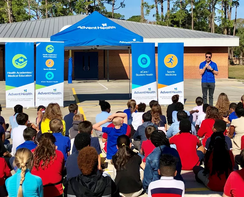 Jamie McMurray Visits Local Elementary School