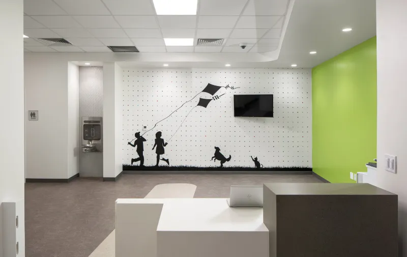 AdventHealth Care Pavilion New Tampa kid's play room.