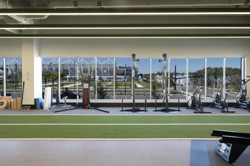 Training Center - View from upstairs