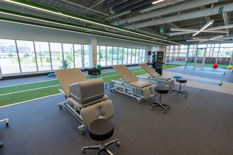 AdventHealth Training Center Sports Medicine and Rehabilitation area