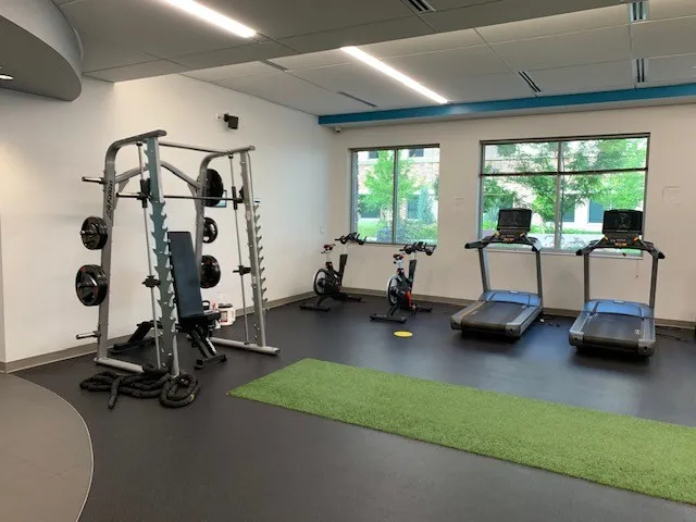 HealthFit Gym Squat Bench 