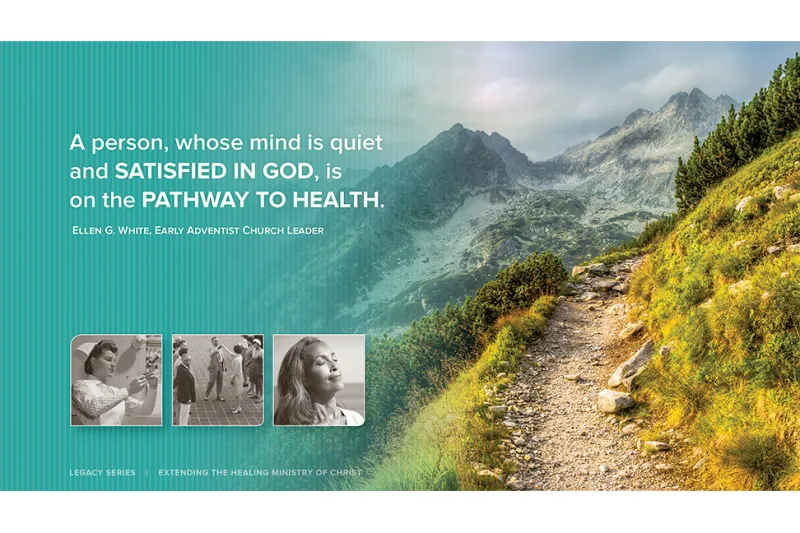 A Path Through The Mountains Heading to The Summit