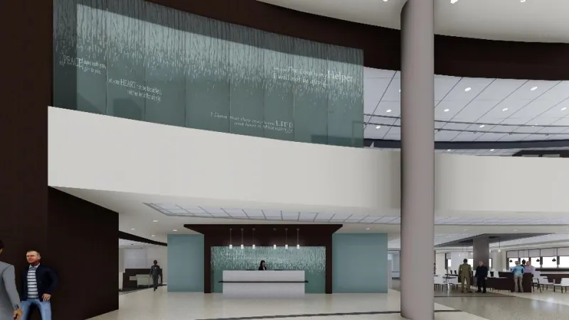 AdventHealth South Overland Park Lobby-2