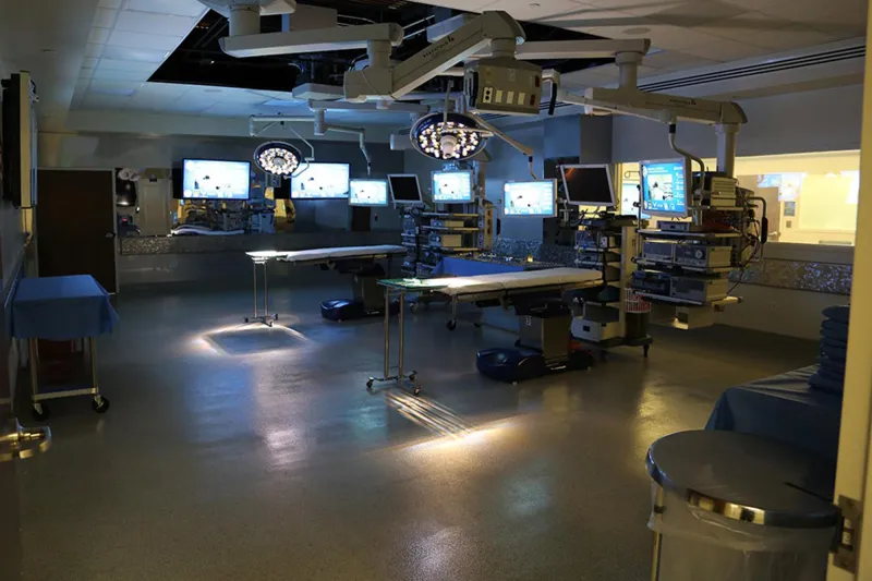 Nicholson Center Operating Room.