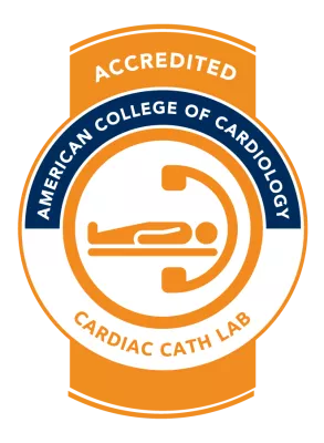 AdventHealth is an accredited organization for Cardiac Cath Lab by The American College of Cardiology