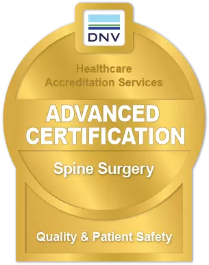 DNV Advanced Spine Surgery Certification
