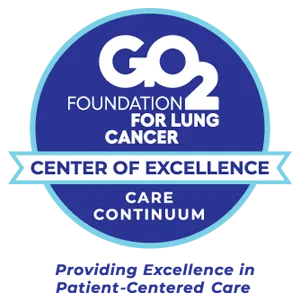 Certificate graphic of GO2 Foundation for Lung Cancer: Care Continuum