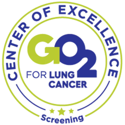 Lung Cancer Screening Center of Excellence logo.