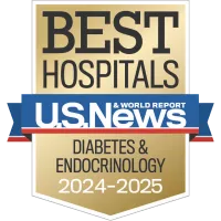 AdventHealth Orlando is recognized by U.S. News & World Report as the highest-ranked in diabetes care and endocrinology in Central Florida.